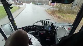 Ryd To Tingsryd  Bus Driving POV [upl. by Roseanna]