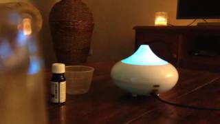 Ultrasonic Aroma Diffuser Instructions [upl. by Holland]