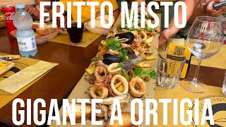 FRITTO MISTO più FAMOSO DELLA SICILIA A ORTIGIA  SIRACUSA STREET FOOD [upl. by Larimer]