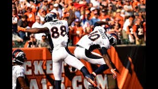 Dynamic Duo Emmanuel Sanders and Demaryius Thomas [upl. by Ehling]