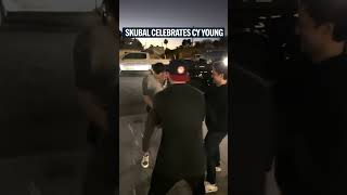 Tarik Skubals wife surprised him with a new car for his birthday His friends surprised him with [upl. by Brentt707]