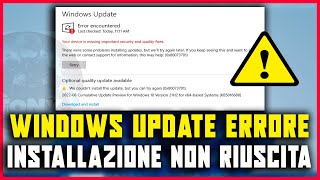 Windows Update  Errore aggiornamento Windows 11 KB5037771 Versione 23H2  COME RISOLVERE MAGGIO [upl. by Quince]