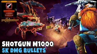 5K DMG Bullets Sawedoff M1000  Deep Rock Galactic Survivor [upl. by Ardnuasac23]