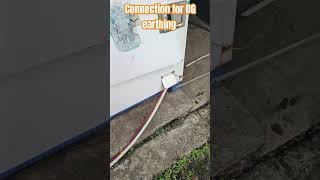 New earthing install and connection DG set voltage problem solved connection earthing [upl. by Enilasor941]