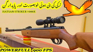 Hatsan 1000x  Airgun Review  Made in Turkey  Powerful [upl. by Combes]