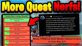 Onett Is NERFING The Beesmas Quests [upl. by Fradin923]