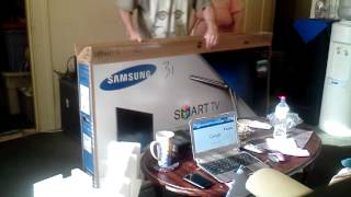 Samsung TV unpack [upl. by Perzan]