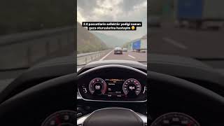 Audi vs Passat top speed fastdriver snap [upl. by Hsenid724]