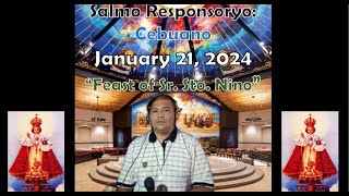 Salmo 97 January 21 2024 CebuanoFeast of Sr Sto NinoAng tanang katawhan sa kalibutan nakakita [upl. by Farver]