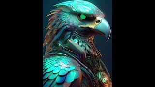 quotNeoclassical Cybernetic Animalsquot AnimalArt DigitalDesign firefly premierepro viralshorts [upl. by Aerdnek293]