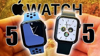 Apple Watch Nike Series 5 VS Series 5 Spot  What really is the difference [upl. by Ahsiken]