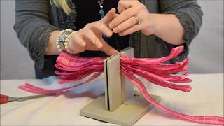 Easy Bowdabra Bow Tutorial [upl. by Wandis1]