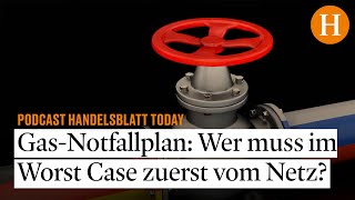 Habeck aktiviert GasNotfallplan Wer müsste zuerst vom Netz [upl. by Krueger631]