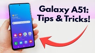 Samsung Galaxy A51  Tips and Tricks Hidden Features [upl. by Nitsyrk890]