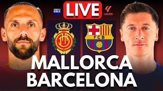 🔴MALLORCA vs BARCELONA LIVE  LALIGA  Full Match LIVE Today [upl. by Nosreme]