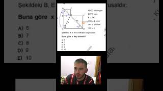 2024 KPSS 58SORU geometri tyt yks2025tayfa shortsfeed matematik shortsyoutube youtubeshorts [upl. by Bernette]