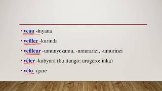 40 FrenchKinyarwanda words Learn FrenchEnglishKiswahiliKinyarwanda with LANGUAGES TV 20 [upl. by Niltiac]