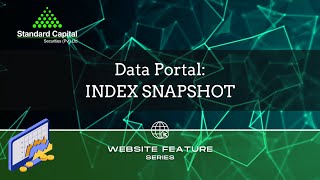 Detailed index snapshots on SCStrade website  Pakistan Stock Exchange  SCS [upl. by Aerdno]