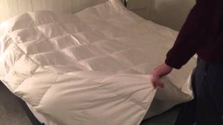 Brooklinen Down Comforter Review 3 [upl. by Ailenroc]