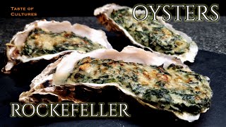 OYSTERS ROCKEFELLER  Oysters in the oven [upl. by Marquez850]