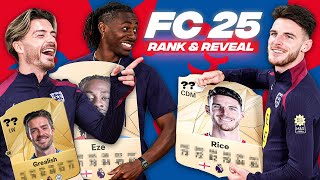 quotAlmost A Silver Cardquot  Eze Grealish amp Rice Rank Their EA FC 25 Cards  EA FC 25 Rank amp Reveal [upl. by Dowski]