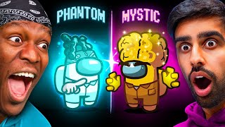 SIDEMEN AMONG US PHANTOM amp MYSTIC ROLES [upl. by Kenwee104]