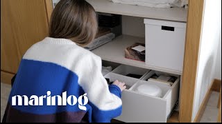 Silent vlog aesthetic  Minimalist decluttering [upl. by Mosi]