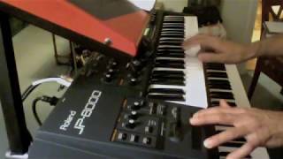 The Roland JP8000  One of Rolands all time best Synths sounds edits 2017 [upl. by Anirehtak666]