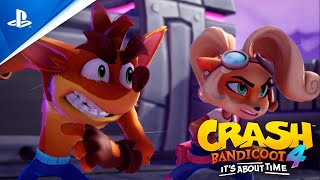 Crash Bandicoot 4 It’s About Time – Gameplay Launch Trailer  PS4 [upl. by Engapmahc]