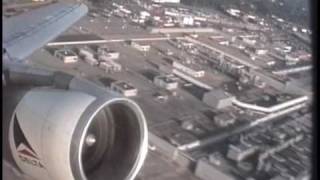 DELTA AIRLINES L1011 Takeoff from Atlanta 1992 [upl. by Vaules890]