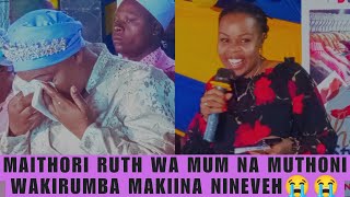 Muthoni Wakirumba guita Maithori akiina Nineveh rwa Ruth Wa Mum [upl. by Lillian]