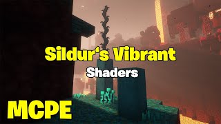 MCPE 120 Sildurs Vibrant Ultra Realistic Shader Pack 2024 [upl. by Ybrad]