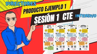 Consejo Técnico Escolar Intensivo  Producto 1 de ejemplo para directores sesión 1 [upl. by Ayomat]