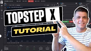 TopStepX Tutorial  topstep daytrading futurestrading [upl. by Rasec136]