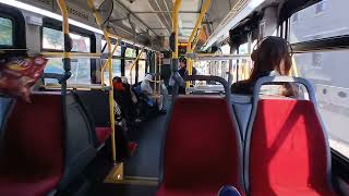 62 Mortimer Bus Ride from Woodbine Avenue to Main Street Station [upl. by Lusar]