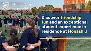 Mannix College  Friendship amp fun at Monash University [upl. by Sarchet]