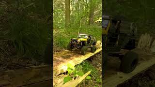 DF Models 4S Pro Jeep Wrangler JK  forest off road [upl. by Einaffets]