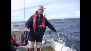 Sailing from Kilkieran to Galway Aug 2014 [upl. by Armat]