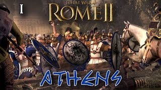 Total War Rome II  Athens Campaign 1 [upl. by Ettezus603]