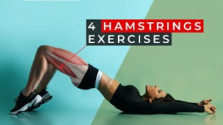 4 Hamstrings Exercises You Probably Don’t Know [upl. by Asyral]