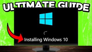 How to Install Windows 10 from USB  ULTIMATE StepbyStep Guide [upl. by Udele]