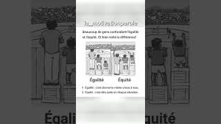 La différence entre égalité et équité égalité equity [upl. by Aber327]