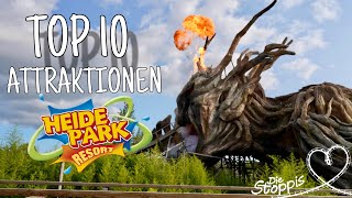 TOP 10 ATTRAKTIONEN IM HEIDE PARK 🎢🔥 [upl. by Imak599]