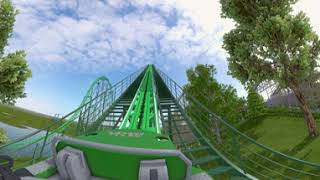 VR Roller Coaster 360° [upl. by Nygem]