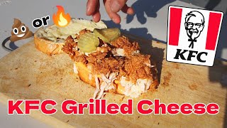 The KFC Grilled Cheese Recipe🥪🍗 [upl. by Attenehs]