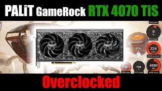 PALiT RTX 4070 Ti SUPER GameRock OmniBlack  Overclocked [upl. by Janeczka84]