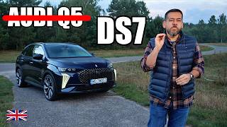 DS7 ETense 4x4 360  French Audi ENG  Test Drive and Review [upl. by Thorbert872]