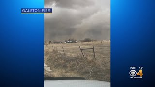 Land Spout Tornado Confirmed North Of Greeley [upl. by Ellehcan]