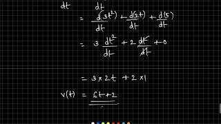 Finding Velocity Vector [upl. by Edrick]