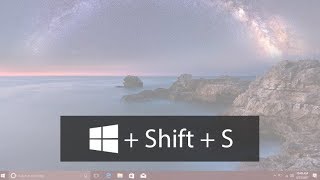 Windows  Shift  S New Way To Take Screenshots in Windows 10  AzchanneL [upl. by Ailsun480]